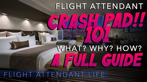 crash pad lga|flight attendant crash pads.